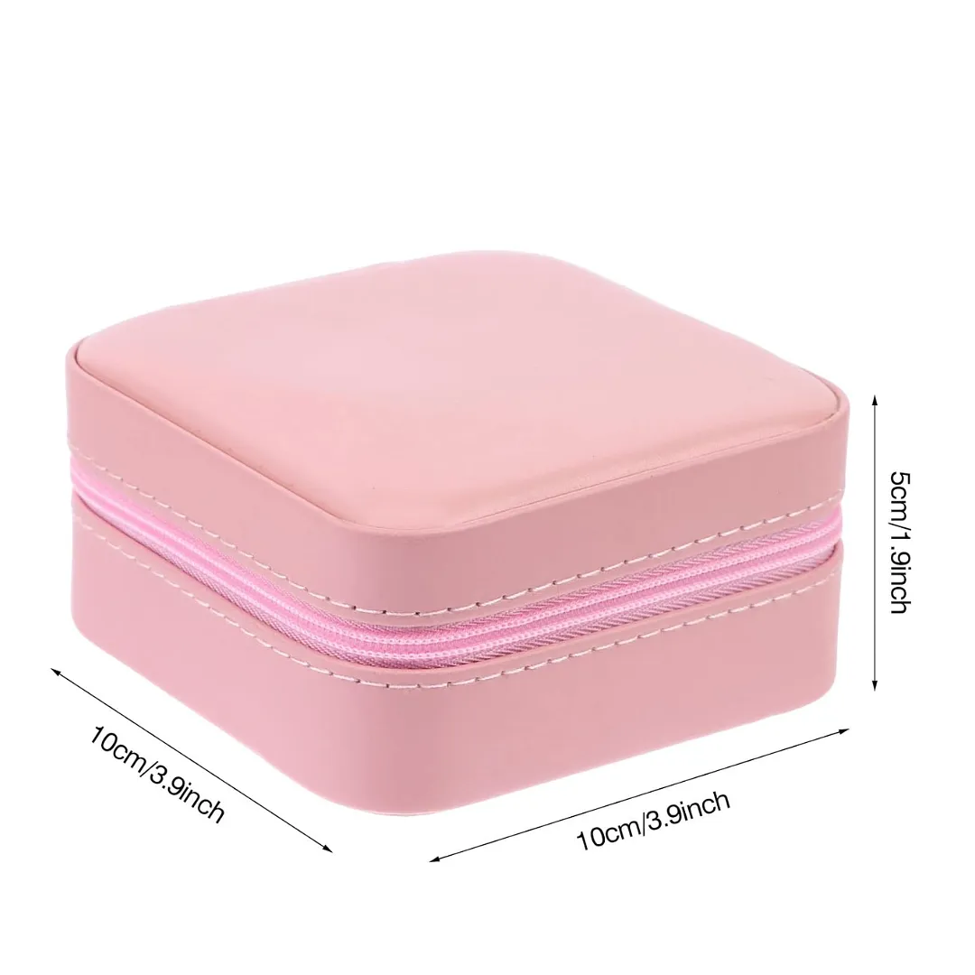 MINI JOYERO PORTÁTIL CON COMPARTIMENTOS Y GANCHOS PARA COLLARES, ANILLOS Y ARETES – ORGANIZADOR DE VIAJE JNW-209