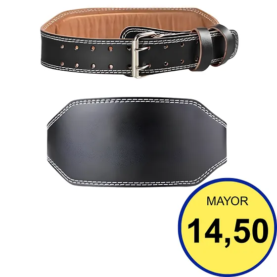 CINTURÓN DE LEVANTAMIENTO DE PESAS PROFESIONAL, FAJA DEPORTIVA PARA GYM CON SOPORTE LUMBAR AJUSTABLE PARA CROSSFIT, POWERLIFTING Y FITNESS