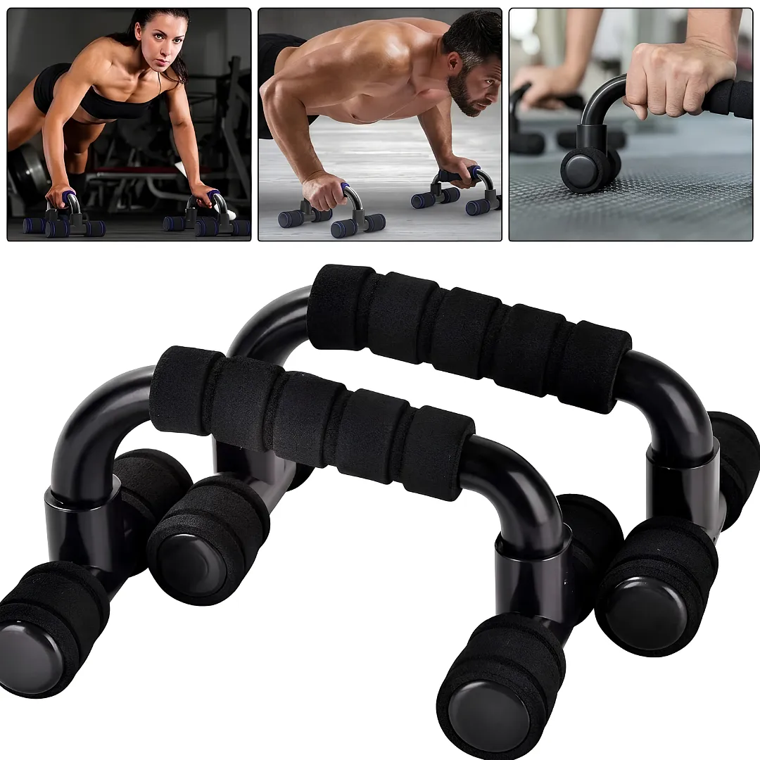 SOPORTE PARA FLEXIONES DE PECHO BARRAS PARA LAGARTIJAS ERGONÓMICAS ANTIDESLIZANTES DE ESPUMA MANILLAS PORTÁTILES PARA EJERCICIO EN CASA Y CALISTENIA