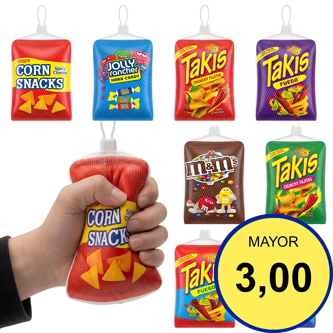 SQUISHY ANTIESTRES DE DISEÑO DIVERTIDO JUGUETE SENSORIAL RELAJANTE ALIVIO DE ANSIEDAD Y ESTRÉS PARA ADULTOS Y NIÑOS