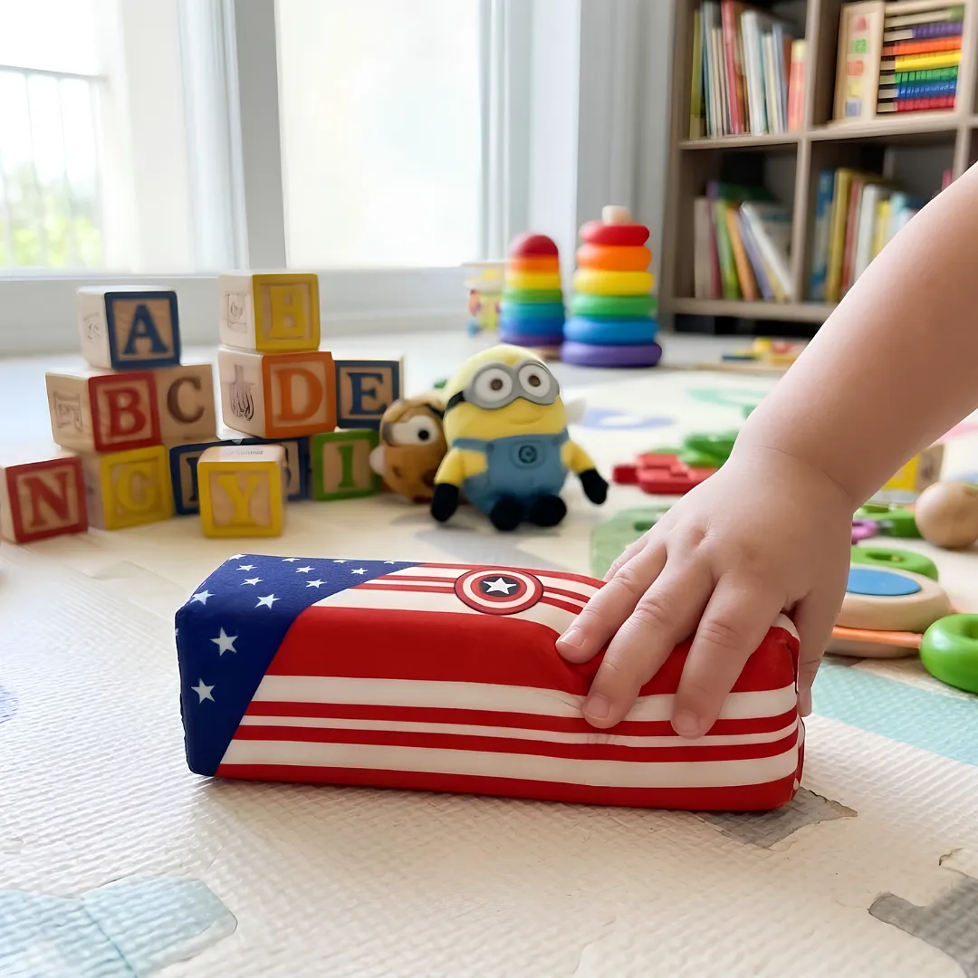 SQUISHY JUGUETE ANTIESTRÉS EN FORMA DE BARRA DE MANTEQUILLA CON DISEÑOS INFANTILES - JUGUETE SENSORIAL SUAVE Y DIVERTIDO PARA NIÑOS
