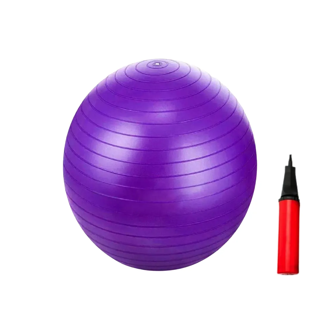 BALÓN DE YOGA - PELOTA DE PILATES 65CM ANTIDESLIZANTE – IDEAL PARA EJERCICIOS