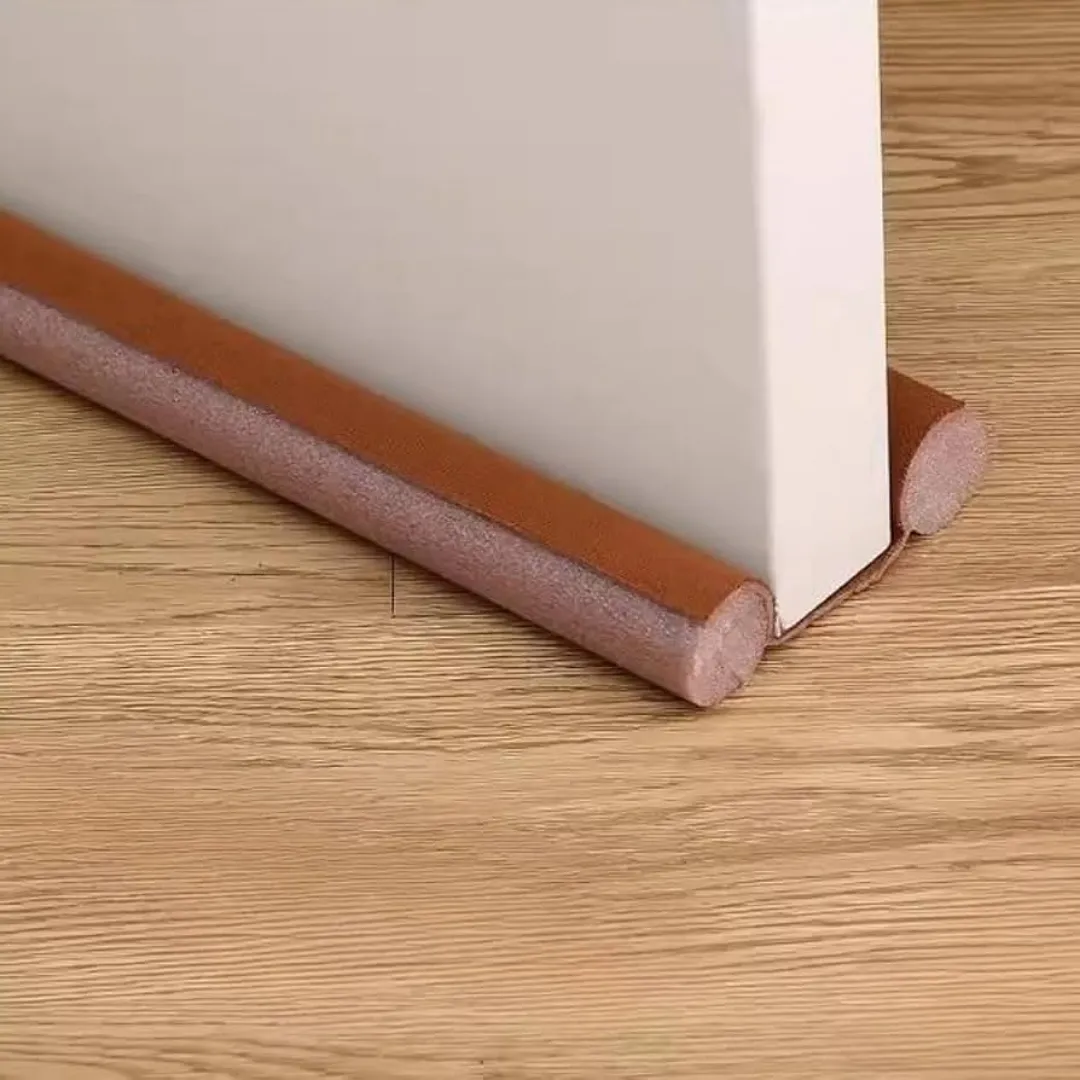 AISLANTE PROTECTOR DE PUERTAS DOBLE PARA INSECTOS Y POLVO – TOPE BAJO PUERTA AJUSTABLE- PARABICHO