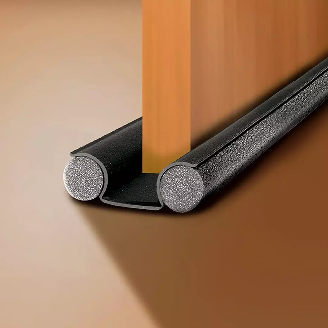 AISLANTE PROTECTOR DE PUERTAS DOBLE PARA INSECTOS Y POLVO – TOPE BAJO PUERTA AJUSTABLE- PARABICHO