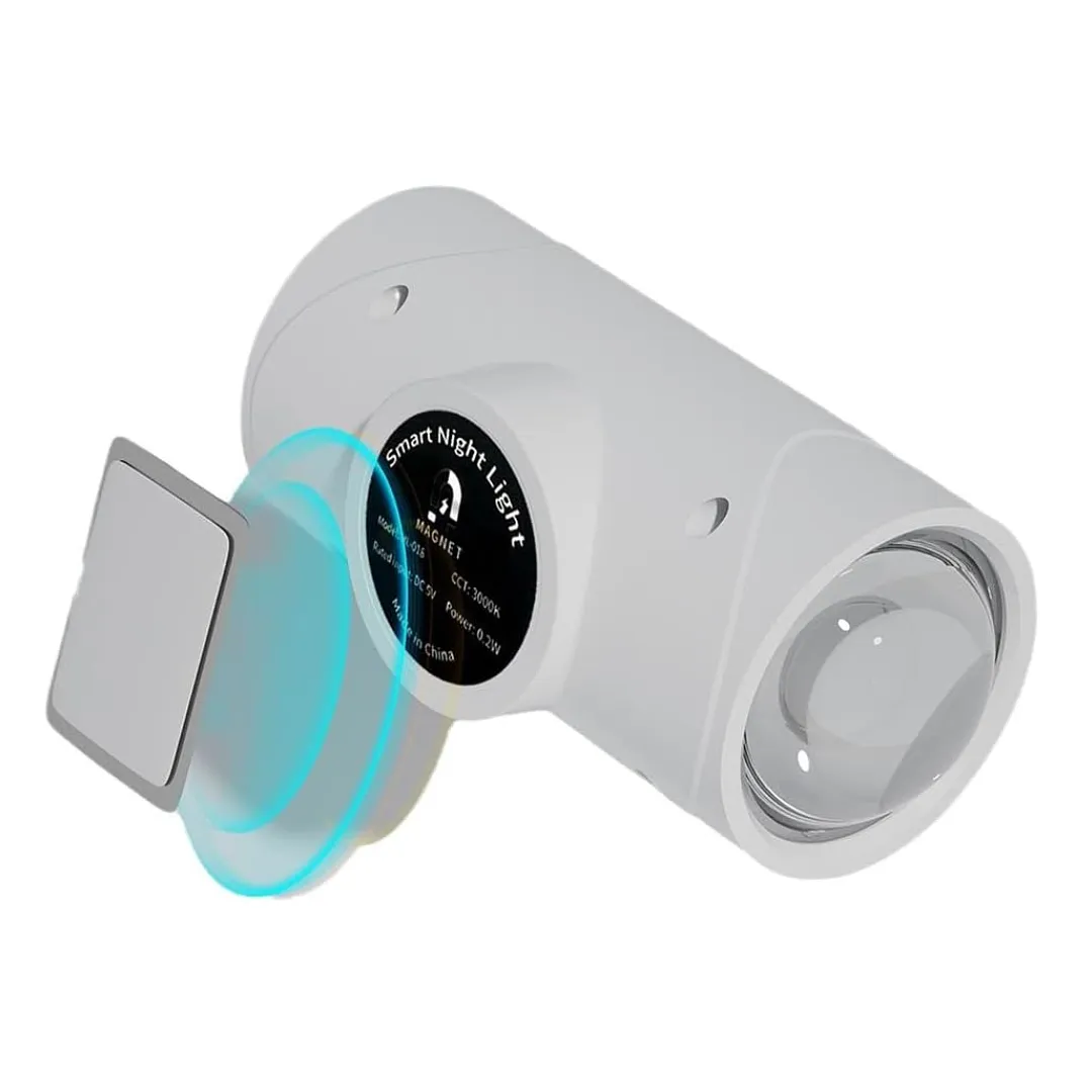 LÁMPARA DE PARED LED RGB BIDIRECCIONAL RECARGABLE USB CON SENSOR DE MOVIMIENTO